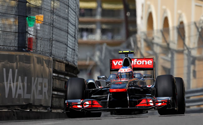 Jenson Button terminó tercero