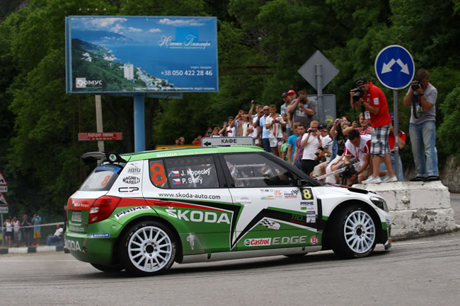 Jan Kopecký es tercero