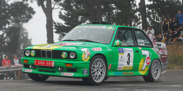 Jose María Ponce, en el pasado rallye Gran Canaria