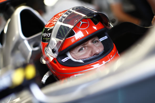 El Kaiser a punto de subir a podium