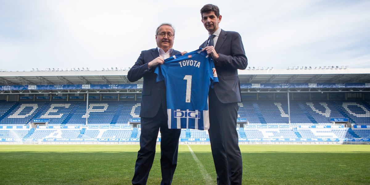 Acuerdo entre Toyota y el Deportivo Alavés