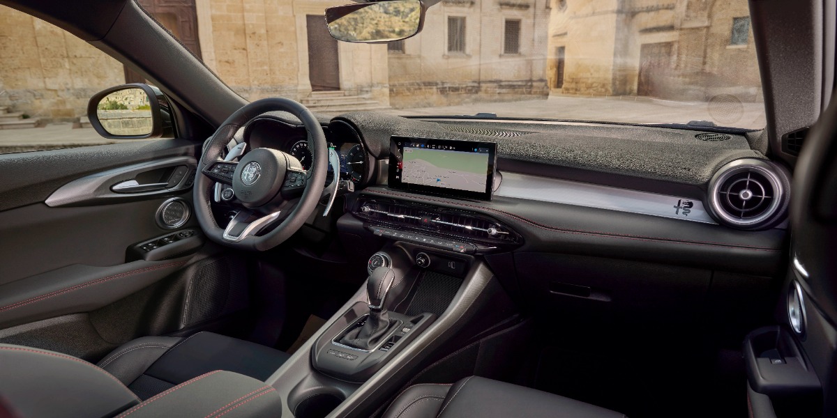 Interior del Alfa Romeo Tonale Tributo Italiano