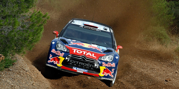 Sebastian Loeb, el más rápido en Grecia Sebastian Loeb, el más rápido en Grecia