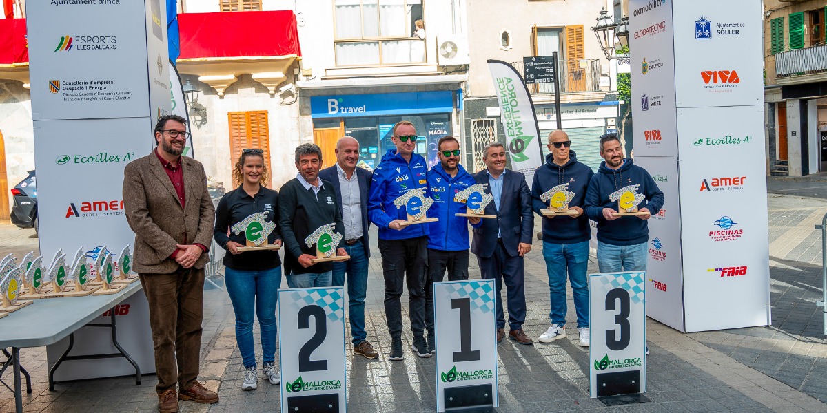 Podio del Eco Rally Mallorca