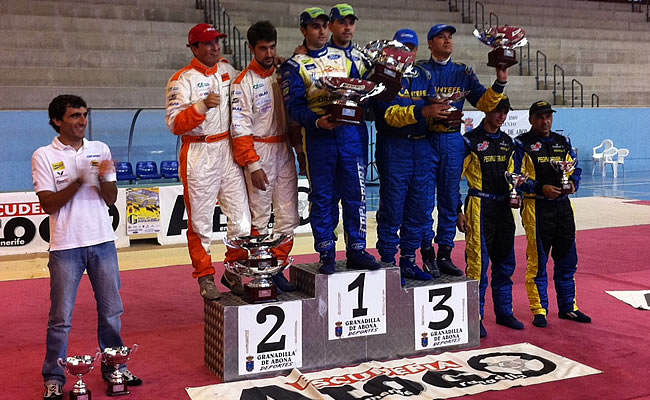 Pódium de la prueba