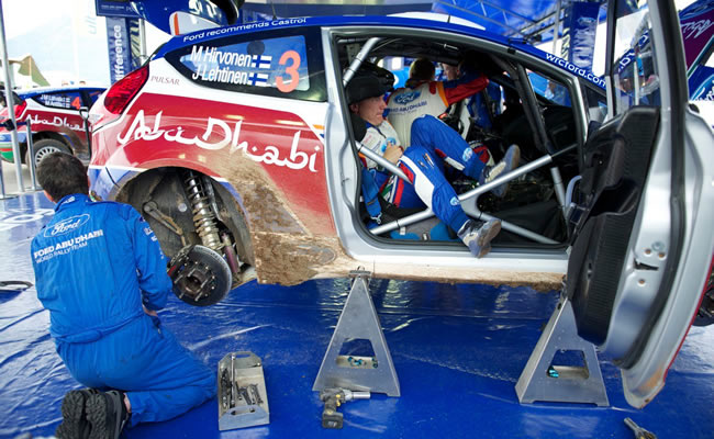 Mikko Hirvonen, el mejor de los Ford