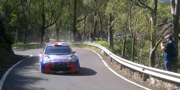 Kubica ya está en Tejeda