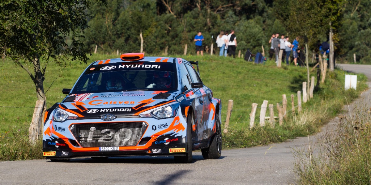 Imagen del líder actual del rally