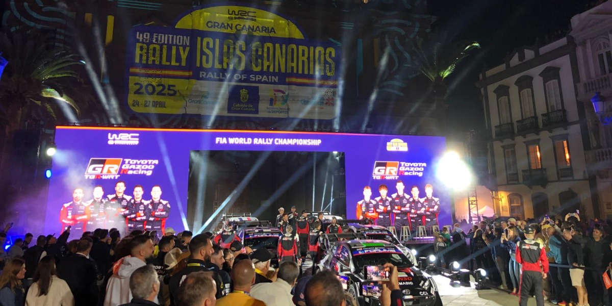 Arranca oficialmente el Rally Islas Canarias